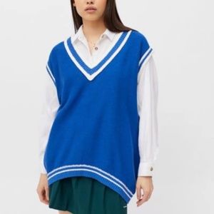 BDG | Blue Oversized Sweater Vest